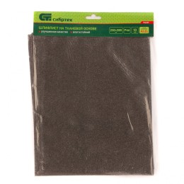 Сибртех Шлифлист на тканевой основе, P 46, 230 х 280 мм, 10 шт, влагостойкий 756357