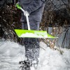 Лопата для уборки снега стальная, 470 х 350 х 1320 мм, стальной черенок, Россия, Сибртех 61621