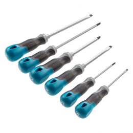 Gross Набор отверток 6 шт, S2, трехкомпонентная рукоятка 12164