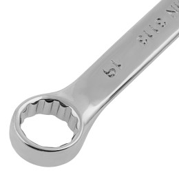 Matrix Набор ключей комбинированных, 6-22 мм, 12 шт, CrV, полированный хром 15426