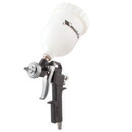 Matrix Набор пневмоинструмента, 5 предметов, быстросъемное соединение, краскораспылитель с верхним бачком 57304