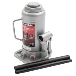 Matrix Домкрат гидравлический бутылочный, 15 т, высота подъема 230-460 мм 50729