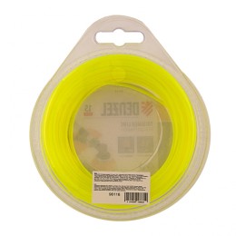 Denzel Леска для триммера, квадрат 2.4 мм х 15 м, блистер Flex cord 96116