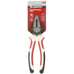 Matrix Плоскогубцы Premium, 200 мм, трехкомпонентные рукоятки 17072