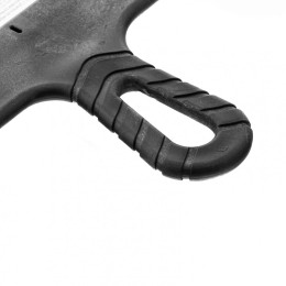 Sparta Шпатель из нержавеющей стали, 300 мм, зуб 10 х 10 мм, пластмассовая ручка 85130