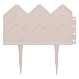 Palisad Бордюр "Кантри", 14 х 310 см, белый, Россия, 65057