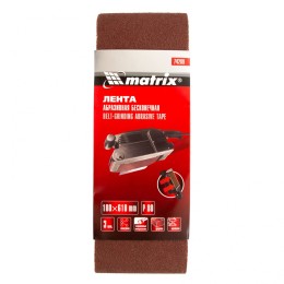 Matrix Лента абразивная бесконечная, P 80, 100 х 610 мм, 3 шт 74289