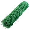 Решетка заборная в рулоне, 1.3 х 20 м, ячейка 70 х 55 мм, пластиковая, зеленая, Россия 64531