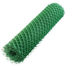 Сибртех Решетка заборная в рулоне, 1.3 х 20 м, ячейка 70 х 55 мм, пластиковая, зеленая, 64531