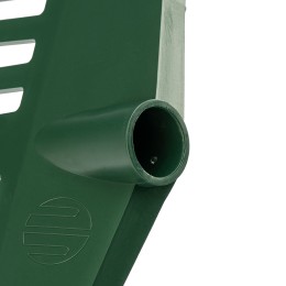 Сибртех Грабли веерные пластиковые, 420 мм, 22 плоских зуба, без черенка, Россия 617055