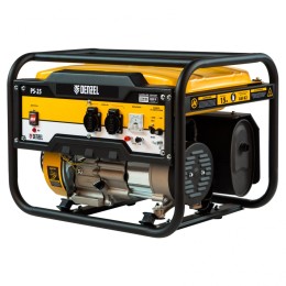 Denzel Генератор бензиновый PS 25, 2.5 кВт, 230 В, 15 л, ручной стартер 946814