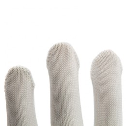 Сибртех Перчатки Нейлон, ПВХ точка, 13 класс, белые, L Россия 67825