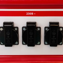 Kronwerk Генератор бензиновый LK 7500E, 6.5 кВт, 230 В, бак 25 л, электростартер Kronwerk94694