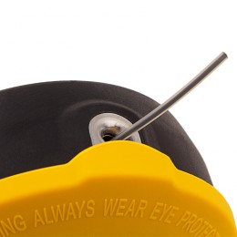 Denzel Катушка универсальная триммерная, гайка М10 х 1.25, М8, М12, винт М8-М10, левая резьба, шаг 1.5 мм 96314