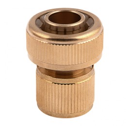 Palisad Соединитель латунный, быстросъемный для шланга 3/4 66260