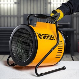 Denzel Тепловая пушка SFH-9000, 400 В, 850 м3/ч, вентилятор 3 режима, 6000/9000 Вт 96439