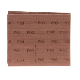 Сибртех Шлифлист на тканевой основе, P 60, 230 х 280 мм, 10 шт, влагостойкий 756397