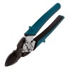 Ножницы по металлу "Piranha", 190 мм, прямой рез, сталь СrM, двухкомпонентные рукоятки Gross 78357