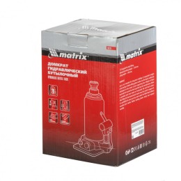 Matrix Домкрат гидравлический бутылочный, 20 т, h подъема 244-449 мм 50778