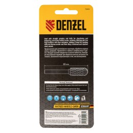 Denzel Борфреза по металлу твердосплавная, цилиндрическая закругленная, тип-С, 12 мм// 72019