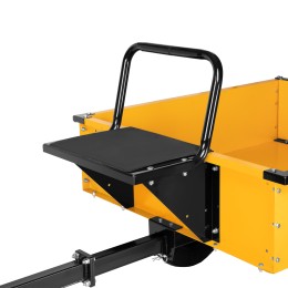 Denzel Прицеп для мотоблока TT-500, оцинк., груз. 500 кг, рег. сцепка, колеса 4.00-10, в упаковке 59950