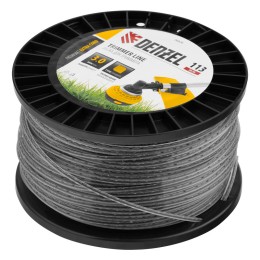 Denzel Леска для триммера двухкомпонентная зубчатый квадрат, 3,0мм х 113м, на DIN кат. EXTRA CORD 96828