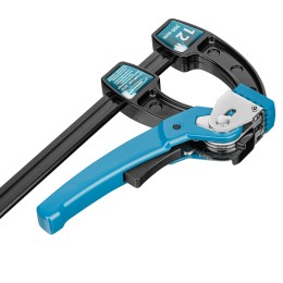 Gross Струбцина реечная быстрозажимная 12, металлический корпус, рычажный храповой механизм, 300 мм 20721