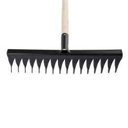 Сибртех Грабли стальные, 420 х 1300 мм, 16 витых зубьев, деревянный черенок, Россия, 61763