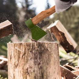 Сибртех Топор кованный, в сборе, 1200/1550 г, деревянное топорище, 500 мм, Б3 21612