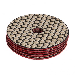 Matrix Алмазный гибкий шлифовальный круг, 100 мм, P3000, сухое шлифование, 5 шт. 73506