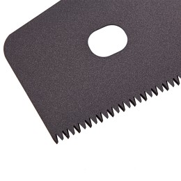 Gross Ножовка по дереву Piranha , 450 мм, 11-12 TPI, зуб-3D, каленый зуб, тефлоновое покрытие полотна, двухкомпонентная рукоятка 24106