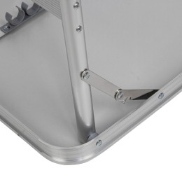 Palisad Стол складной алюминиевый, столешница МДФ, 600 х 450 х 250/590 Camping 69582