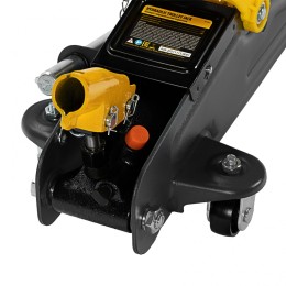 Denzel Домкрат гидравлический подкатной с фиксатором, 2 т, 130-330 мм, в кейсе 51154