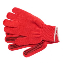 Сибртех Перчатки трикотажные, акрил, ПВХ гель, "Протектор", коралл, оверлок Россия 68668