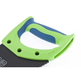 Сибртех Ножовка по дереву Зубец , 350 мм, 7-8 TPI, каленый зуб 2D, защитное покрытие, двухкомпонентная рукоятка 23809