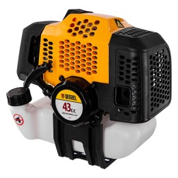 Denzel Триммер бензиновый DGT 430S, 43 см3, 2.5 л. с, разъемная штанга, состоит из 2 частей Denzel