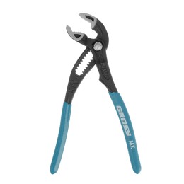 Gross Клещи переставные, кнопочный механизм, обливные рукоятки, 180 мм 15711