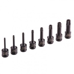 Stels Набор ударных торцевых головок Torx 1/2", в кейсе, 8 шт. 13999