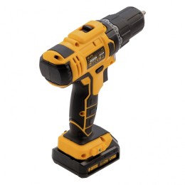 Denzel Дрель-шуруповерт аккумуляторная CDL-12-02, Li-Ion, 12 В, 1.5 А*ч, 2 аккумулятора 26101