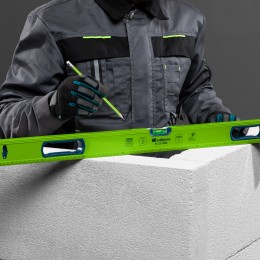 Сибртех Уровень алюминиевый УС-1, 0-1000, фрезерованный, 3 глазка, рукоятки, 1000 мм 34103