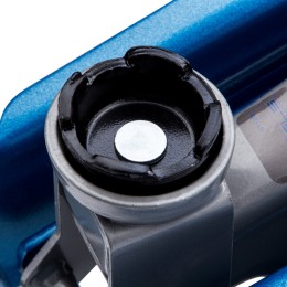 Stels Домкрат гидравлический подкатной, 2 т, h подъема 140-340 мм, в кейсе 51128