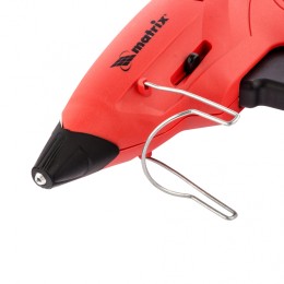 Matrix Клеевой пистолет 11 мм, подставка, кейс, 20 (160) Вт, 16 г/мин, регулятор 150-200° 93015