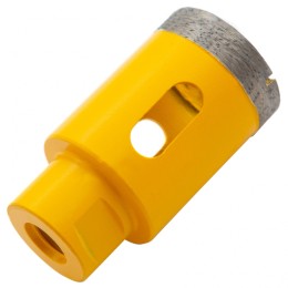 Denzel Сверло алмазное по керамограниту, 40 мм, мокрая резка, М14 72687