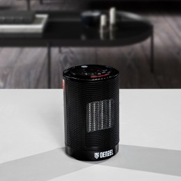 Denzel Тепловентилятор электрический керамический DTFC-1200, 3 режима, вентилятор, нагрев 600/1200 Вт 96418