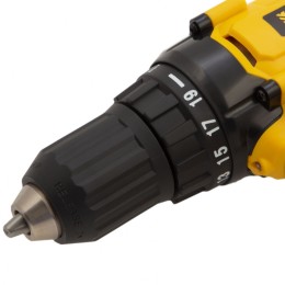 Denzel Дрель-шуруповерт аккумуляторная CDL-IB-14-02, Li-Ion, 14 В, 1.5 А*ч, 2 аккумулятора 26112