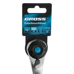 Gross Ключ трещоточный, 120 зубьев, 3/8" 14136