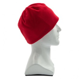 Сибртех Шапка из флиса для взрослых, размер 58-59, красная 68811