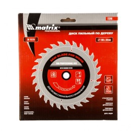 Matrix Пильный диск по дереву, 190 х 30 мм, 36 зубьев Professional73286