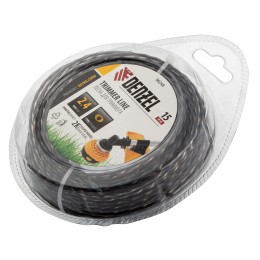 Denzel Леска для триммера двухкомпонентная эллипс 2,4мм х 15м, блистер EXTRA CORD, 96248