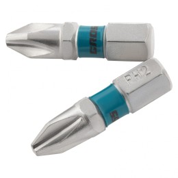 Gross Бита РН2 х 25, сталь S2, 2 шт. 11351